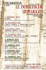 locandina concerto al Takabanda